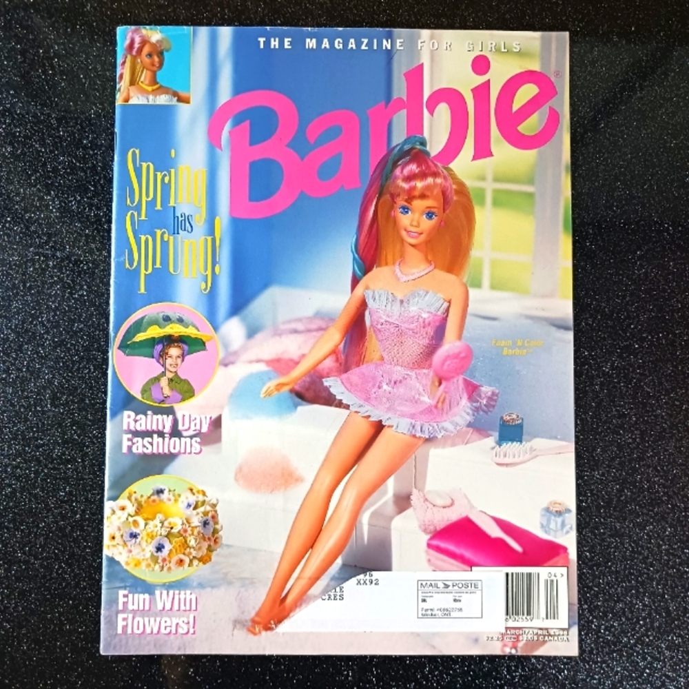 Barbie- The Magazine for Girls- March/April 1996.
